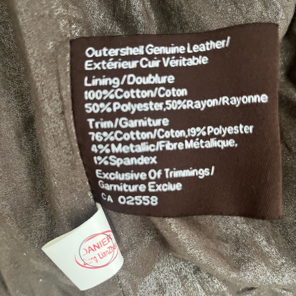 Daniel leather jacket - Picture 6 of 6